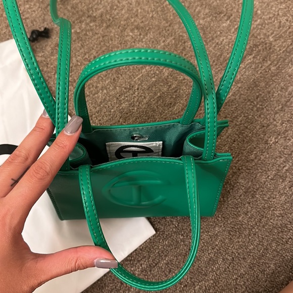 Telfar Mini Green Bag - Picture 6 of 9